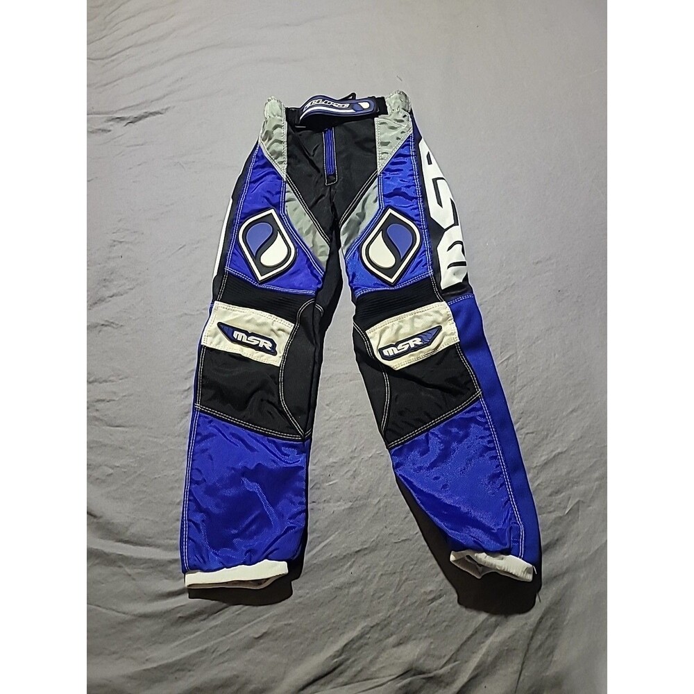 MSR Eclipse Motocross Racewear Pants Blue Size Tall Y18